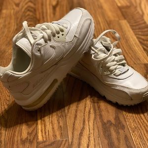 Nike Air Max LTDs White size 3.5 Big Kids